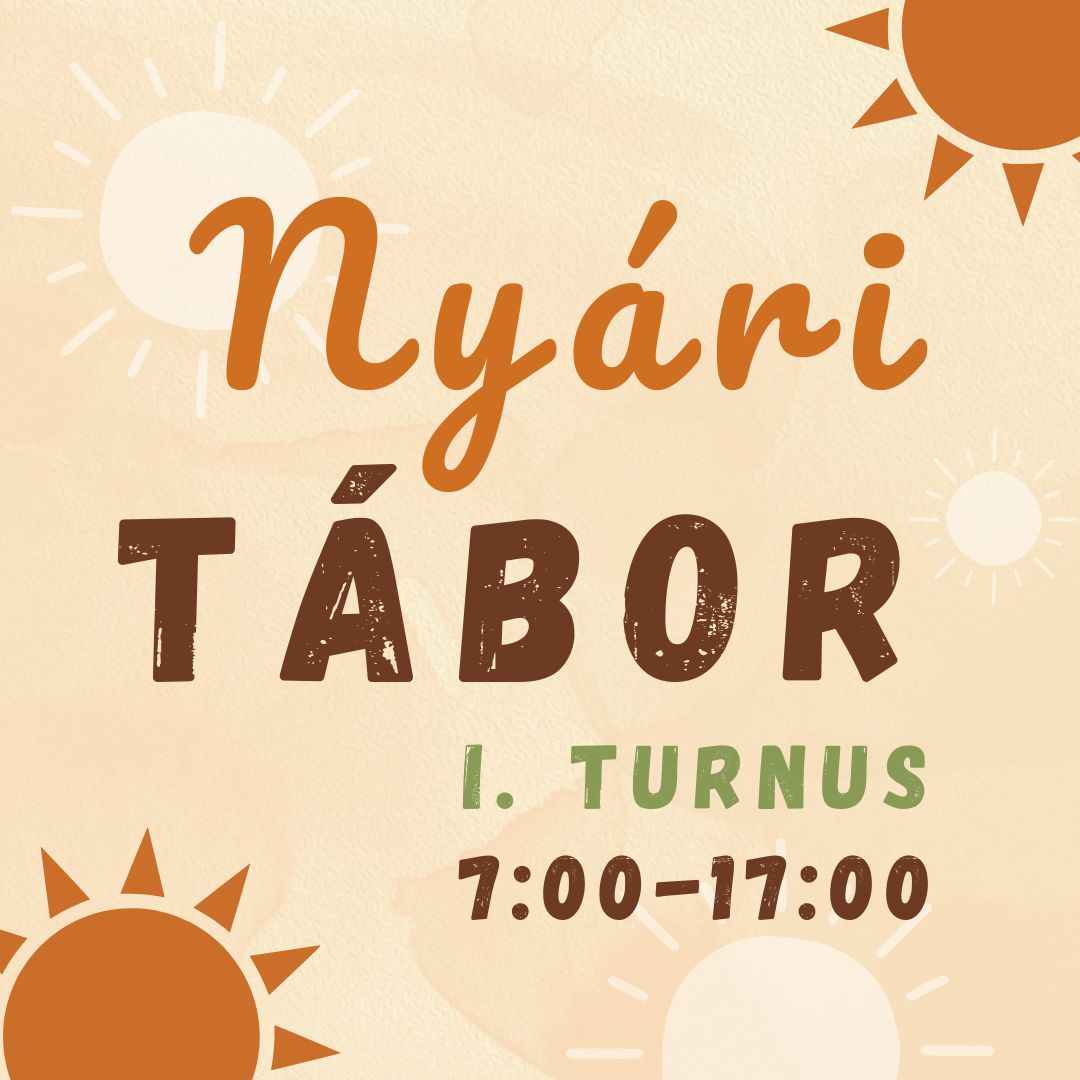 Nyári gyerektábor I. turnus