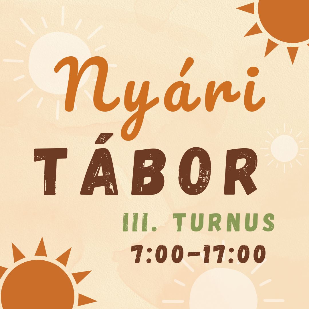 Nyári gyerektábor III. turnus