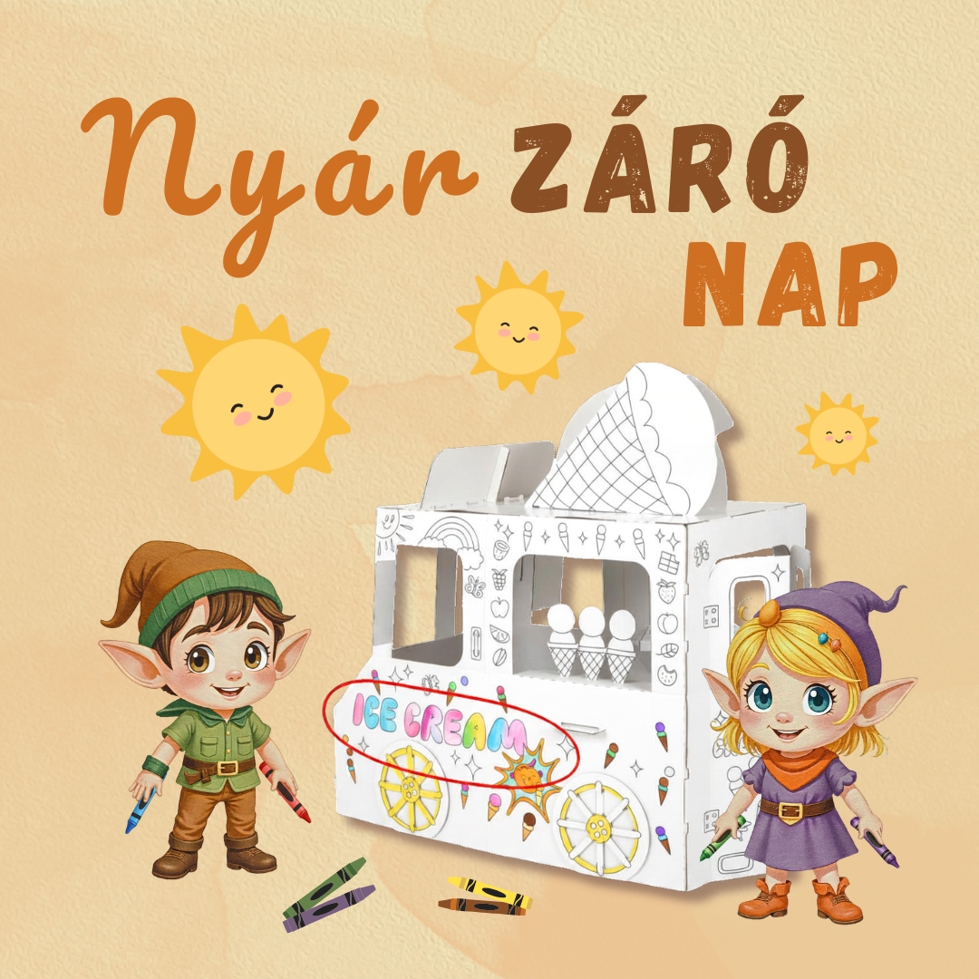 Nyárzáró nap: óriás 3D-s színező!