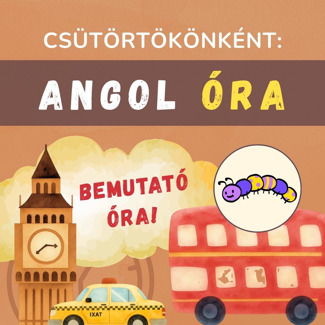 Angol óra ovisoknak - Ingyenes bemutató óra!